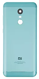 Задня кришка корпусу Xiaomi Redmi 5 Plus зі склом камери Original Blue - фото Задня кришка корпусу Xiaomi Redmi 5 Plus зі склом камери Original Blue