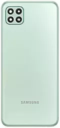 Задняя крышка корпуса Samsung Galaxy A22 5G A226 со стеклом камеры Mint - фото Задняя крышка корпуса Samsung Galaxy A22 5G A226 со стеклом камеры Mint