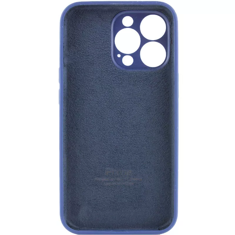 Чохол Silicone Case Full Camera для Apple iPhone 13 Pro Max Deep Navy - фото 2