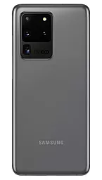 Задняя крышка корпуса Samsung Galaxy S20 Ultra G988B со стеклом камеры Cosmic Grey
