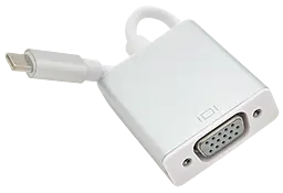 Видео конвертер USB Type-C - VGA 1080p 60hz 0.1m white (YT-C-Type-C(M) / VGA(F)) EasyLife - фото Видео конвертер USB Type-C - VGA 1080p 60hz 0.1m white (YT-C-Type-C(M) / VGA(F)) EasyLife