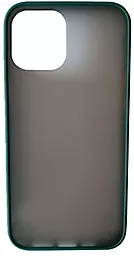Чохол 1TOUCH Gingle Matte для Apple iPhone 12 Pro Max Pacific Green/Orange
