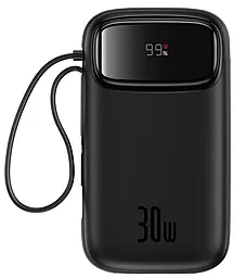 Повербанк Baseus QPow2 20000mAh 30W Black (P10055009113-00) - фото Повербанк Baseus QPow2 20000mAh 30W Black (P10055009113-00)