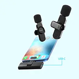 Петличный микрофон Earldom ET-MC8C USB C  - миниатюра 6