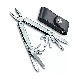 Мультитул Victorinox Swisstool (3.0323.L) в кожаном чехле