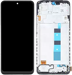 Дисплей Xiaomi Redmi Note 12 4G с тачскрином и рамкой, оригинал, Black