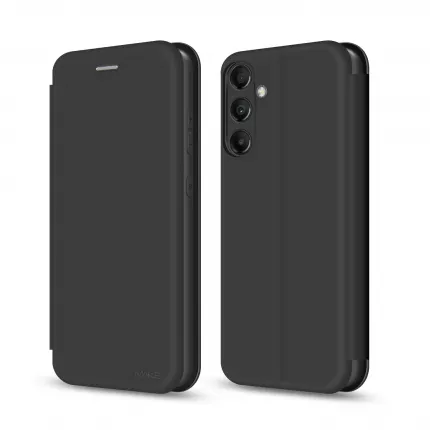 Чехол-книжка MAKE Flip для Samsung Galaxy A35 Black (MCP-SA35) - фото 1