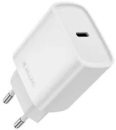 Мережевий зарядний пристрій Jellico EU53 30w PD USB-C fasts charger white - фото Мережевий зарядний пристрій Jellico EU53 30w PD USB-C fasts charger white