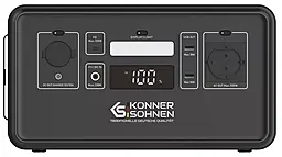 Зарядна станція Konner&Sohnen KS500PS 500W 448Wh LiFePO4 - фото Зарядна станція Konner&Sohnen KS500PS 500W 448Wh LiFePO4