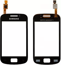 Сенсор (тачскрин) Samsung Galaxy Mini 2 S6500 Black - фото Сенсор (тачскрин) Samsung Galaxy Mini 2 S6500 Black