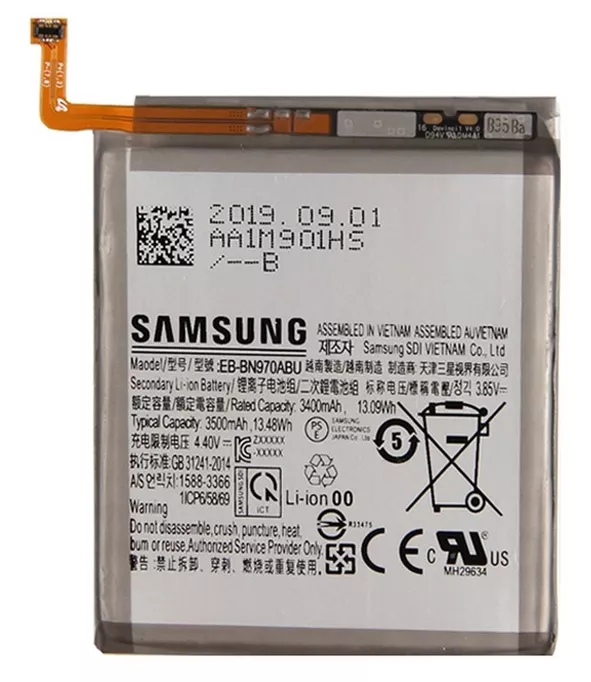 Аккумуляторы для телефона Samsung Galaxy Note 10 N970F фото