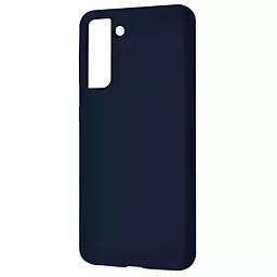 Чохол Wave Full Silicone Cover для Samsung Galaxy S21 Midnight Blue