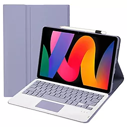 Чехол для планшета BeCover TouchPad с безпроводной клавиатурой для Xiaomi Redmi Pad SE Purple (712400) - фото Чехол для планшета BeCover TouchPad с безпроводной клавиатурой для Xiaomi Redmi Pad SE Purple (712400)