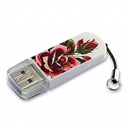 Флешка Verbatim 16GB STORE'N'GO MINI TATTOO ROSE USB 2.0 (49885)