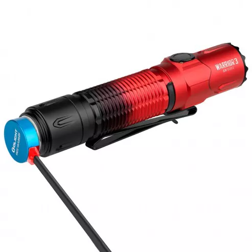 Ліхтарик акумуляторний Olight Warrior 3 (1x21700) Scarlet Gradien - фото 3