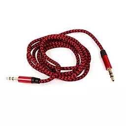 Аудио кабель Ultra AUX mini Jack 3.5mm M/M Cable 1 м red (UC74-0100) - миниатюра 2