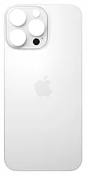 Задняя крышка корпуса Apple iPhone 16 Pro Max (big hole) White Titanium - фото Задняя крышка корпуса Apple iPhone 16 Pro Max (big hole) White Titanium