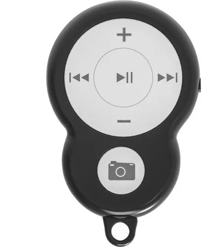 Брелок для selfi Yunteng Bluetooth кнопка Music Remote Shutter Black - фото 1