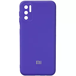 Чехол Epik Silicone Cover Full Camera (AA) для Xiaomi Redmi Note 10 5G, Poco M3 Pro Фиолетовый / Purple