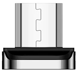 Магнітний конектор для Usams U28 Micro USB Cable Silver