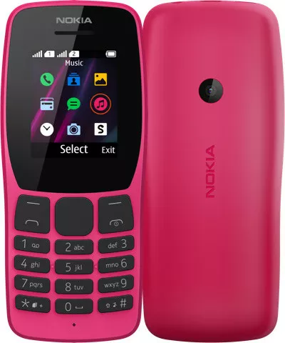 Мобильный телефон Nokia 110 Dual Sim 2019 (16NKLP01A01) Pink - фото 1