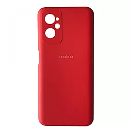 Чехол Epik Silicone Case Full для Realme 9i Red