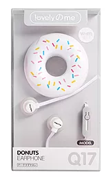 Наушники Keeka Q17 White Cream Donut - миниатюра 3