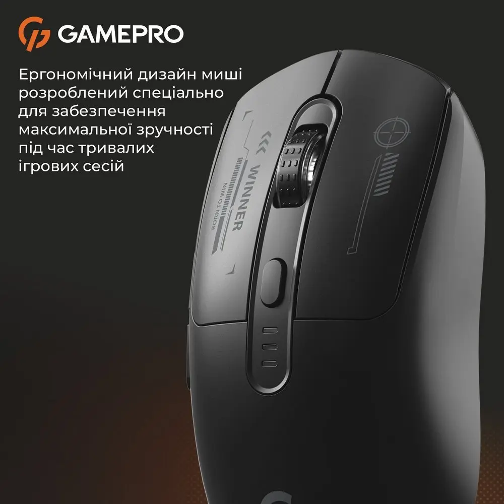 Компьютерная мышка GamePro Genesis Winner GM079 Black - фото 10