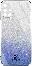 Чохол Epik Swarovski Full Camera Samsung M317 Galaxy M31s Blue