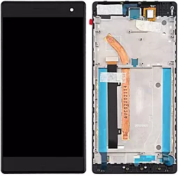Дисплей Lenovo Phab 2 Pro (PB2-690M, PB2-690N) с тачскрином и рамкой, Black