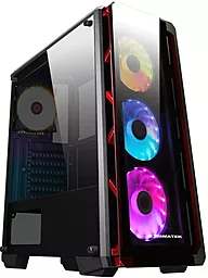 Корпус для комп'ютера Xigmatek Аstro Metal Red RGB (EN42418)