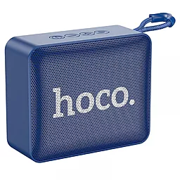 Колонки акустичні Hoco BS51 Gold brick sports Navy Blue - фото Колонки акустичні Hoco BS51 Gold brick sports Navy Blue