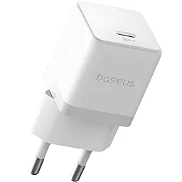 Сетевое зарядное устройство Baseus Palm 30w PD USB-C fast charger white (P10111605213-00) - фото Сетевое зарядное устройство Baseus Palm 30w PD USB-C fast charger white (P10111605213-00)