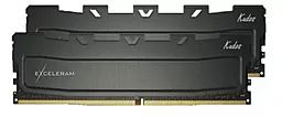 Оперативна пам'ять Exceleram Kudos PRO DDR4 32GB (2x16GB) 3866 MHz (EKPRO4323818C) Black