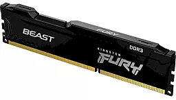 Оперативна пам'ять Kingston Fury 8 GB DDR3 1600 MHz Beast Black (KF316C10BB/8)