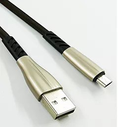 USB Кабель Dengos micro USB Cable Black (PLS-M-PLSK-BLACK)
