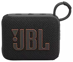 Колонки акустические JBL Go 4 Black (JBLGO4BLK)