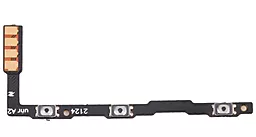 Шлейф ZTE A5 Blade 2020, с кнопками регулировки громкости, включения, Original