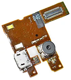Нижняя плата Nokia 6500 Classic с камерой и USB разъёмом