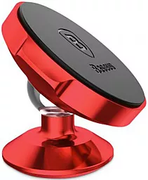 Автодержатель магнитный Baseus Small Ears Series Magnetic Bracket (Vertical type) Red (SUER-B09)