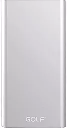 Повербанк GOLF Edge 15 15000 mAh Silver - фото Повербанк GOLF Edge 15 15000 mAh Silver