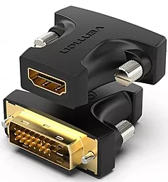 Видео переходник (адаптер) Vention HDMI - DVI-D (24+1) 1080p 60hz black (AILB0) - миниатюра 3