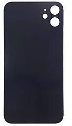 Задняя крышка корпуса Apple iPhone 11 (big hole) Black - миниатюра 2