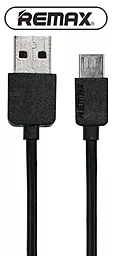 Кабель Remax Light USB-A - micro USB 12w 2.4a 1м cable Black (RC-006m/5-027) - фото Кабель Remax Light USB-A - micro USB 12w 2.4a 1м cable Black (RC-006m/5-027)