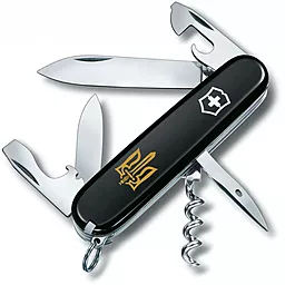 Мультитул Victorinox Spartan Ukraine (1.3603.3_T0305u) Black Трезубец ОУН бронзовый - фото Мультитул Victorinox Spartan Ukraine (1.3603.3_T0305u) Black Трезубец ОУН бронзовый