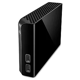 Зовнішній жорсткий диск Seagate 10TB Backup Plus Hub (STEL10000400) Black - мініатюра 3