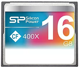 Карта памяти Silicon Power Compact Flash 16GB 400x (SP016GBCFC400V10)