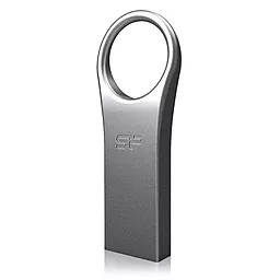 Флешка Silicon Power Firma F80 16GB (SP016GBUF2F80V1S) Silver - фото Флешка Silicon Power Firma F80 16GB (SP016GBUF2F80V1S) Silver