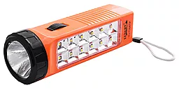 Ліхтарик акумуляторний Yajia YJ-1168 1LED + 12SMD - фото Ліхтарик акумуляторний Yajia YJ-1168 1LED + 12SMD