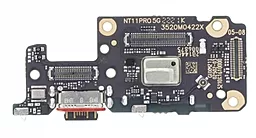 Нижняя плата Xiaomi Redmi Note 11 Pro (China) / Redmi Note 11 Pro Plus 5G / 11i / 11i HyperCharge 5G с разъемом зарядки, SIM-карты, микрофоном